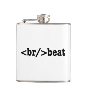 HTML-code voor breekversla Heupfles