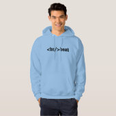HTML-code voor breekversla Hoodie (Voorkant volledig)