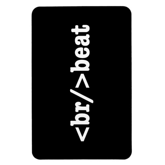 HTML-code voor breekversla Magneet (Verticaal)