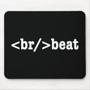 HTML-code voor breekversla Muismat