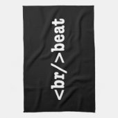 HTML-code voor breekversla Theedoek (Verticaal)