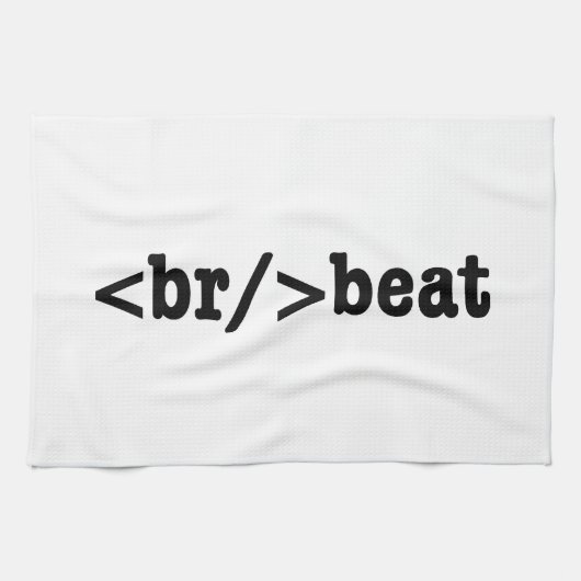 HTML-code voor breekversla Theedoek (Horizontaal)