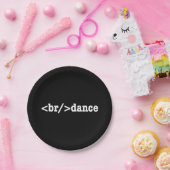 HTML-code voor breuken Papieren Bordje (Feest)