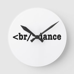 HTML-code voor breuken Ronde Klok