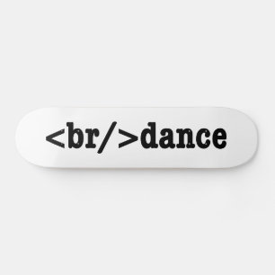 HTML-code voor breuken Skateboard