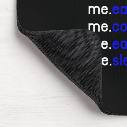 HTML-coderingscoderingsprogramma voor programmeren Muismat (Hoek)
