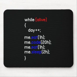 HTML-coderingscoderingsprogramma voor programmeren Muismat