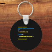 HTML-coderingsprogrammeur Programmer PC IT Gif Sleutelhanger (Voorkant)