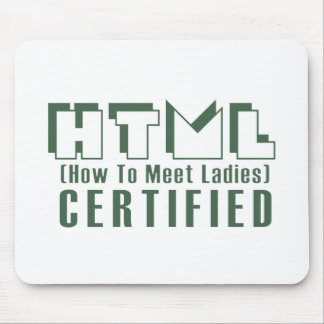HTML-gecertificeerde dames Muismat