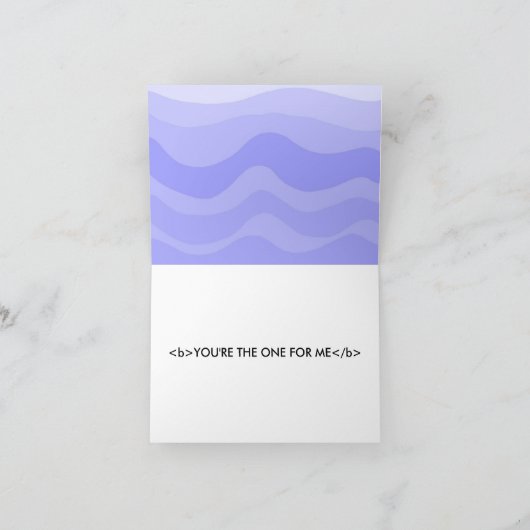 Html Love Design Kaart (Binnen)