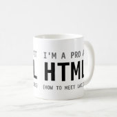 HTML-Mok Koffiemok (Voorkant rechts)