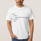 Html Programmers T-shirt (Voorkant)