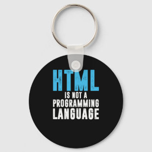 HTML-taalcoderingscode Computer Gi Sleutelhanger