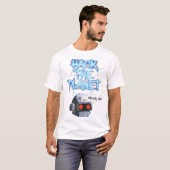 HTP T Wit T-shirt (Voorkant volledig)