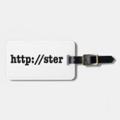 http://ster / html-code bagagelabel (Voorkant horizontaal)