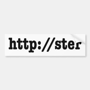 http://ster / html code bumpersticker