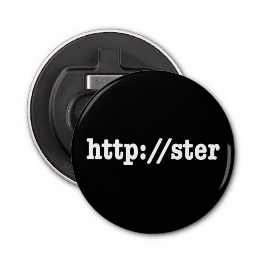 http://ster / html-code button flesopener (Voorkant)