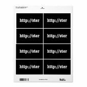 http://ster / html-code etiket (Full Sheet)