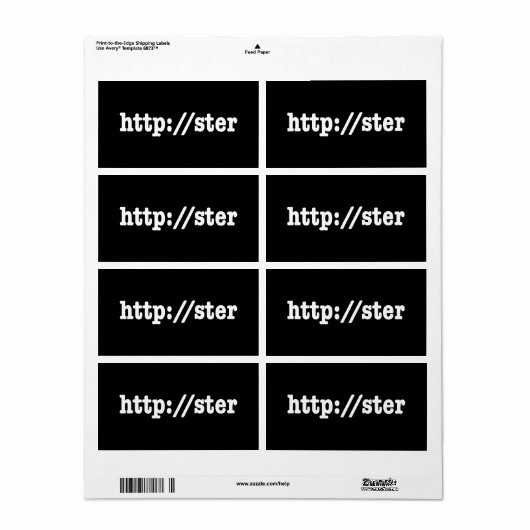 http://ster / html-code etiket (Full Sheet)