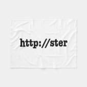 http://ster / html-code fleece deken (Voorkant (Horizontaal))