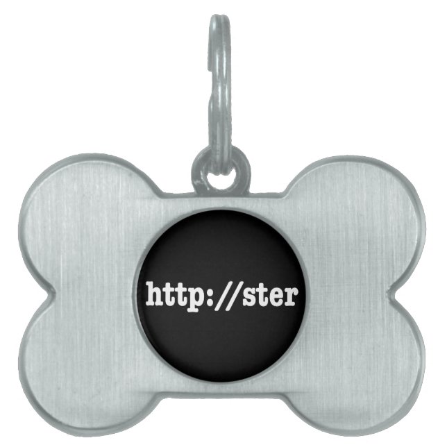 http://ster / html-code huisdieren naamplaatje (voorkant)