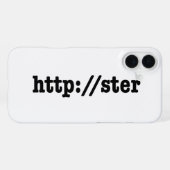 http://ster / html code iPhone hoesje (Achterkant horizontaal)