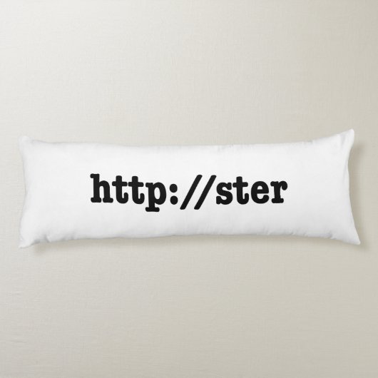 http://ster / html-code lichaamskussen (Achterkant)