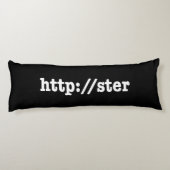 http://ster / html-code lichaamskussen (Achterkant)