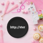 http://ster / html-code papieren bordje (Feest)