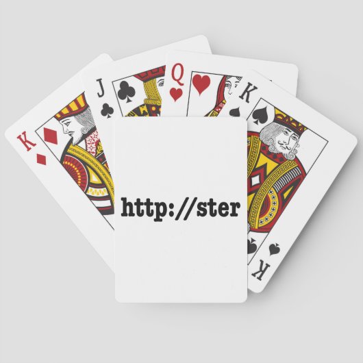 http://ster / html-code pokerkaarten (Achterkant)