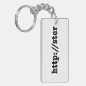 http://ster / html-code sleutelhanger (Voorkant Links)