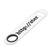 http://ster / html-code speed flessenopener (Voorkant Gekanteld)