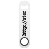 http://ster / html-code speed flessenopener (Achterkant)