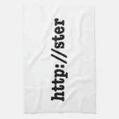 http://ster / html-code theedoek (Verticaal)