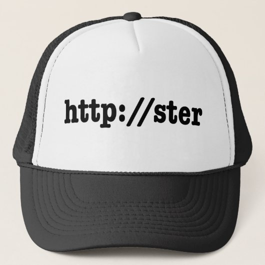 http://ster / html-code trucker pet (Voorkant)
