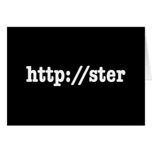 http://ster / HTML-code wenskaart