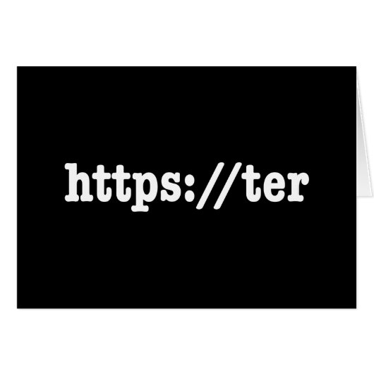 https://ter / code html carte de voeux (Devant horizontal)