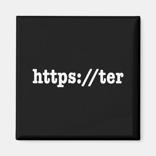 https://ter / html-code magneet (Voorkant)
