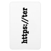 https://ter / html-code magneet (Verticaal)