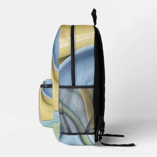 https://www.zazzle.com/backpack_in_stylish_abstrac bedrukte rugzak (Rechts)