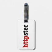httpster bagagelabel (Achterkant verticaal)
