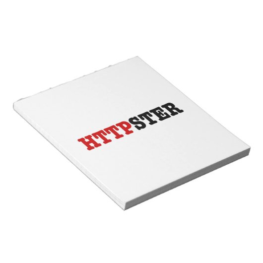 HTTPSTER NOTITIEBLOK (Schuin)