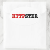 HTTPSTER OVALE STICKER (Tas)