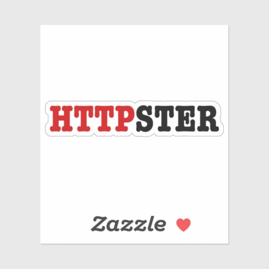 HTTPSTER STICKER (Vel)