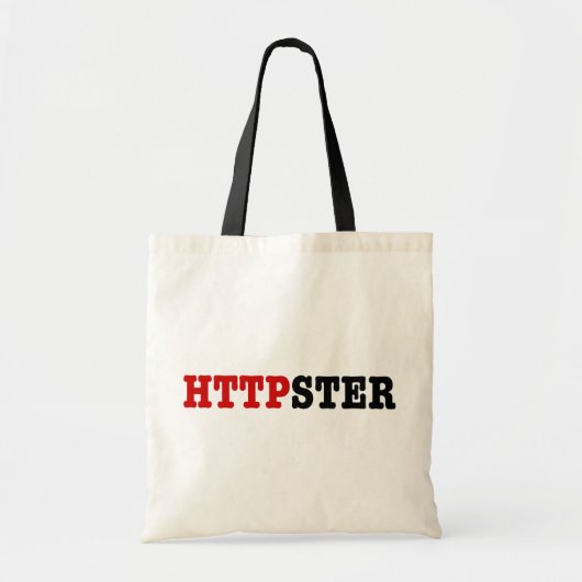 HTTPSTER TOTE BAG (Voorkant)
