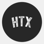 Htx  ronde sticker (Voorkant)