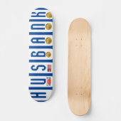 HU$BANK OFFICAL 7 3/4" Skateboard Deck (Recto)