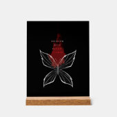 Hua Cheng Wraith Butterfly Acryl Bord (Voorkant)