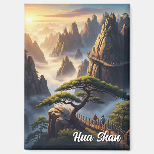 Hua Shan Mountain China Magneet
