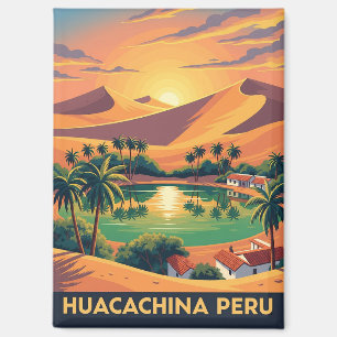  Huacachina Peru Reizen Magneet